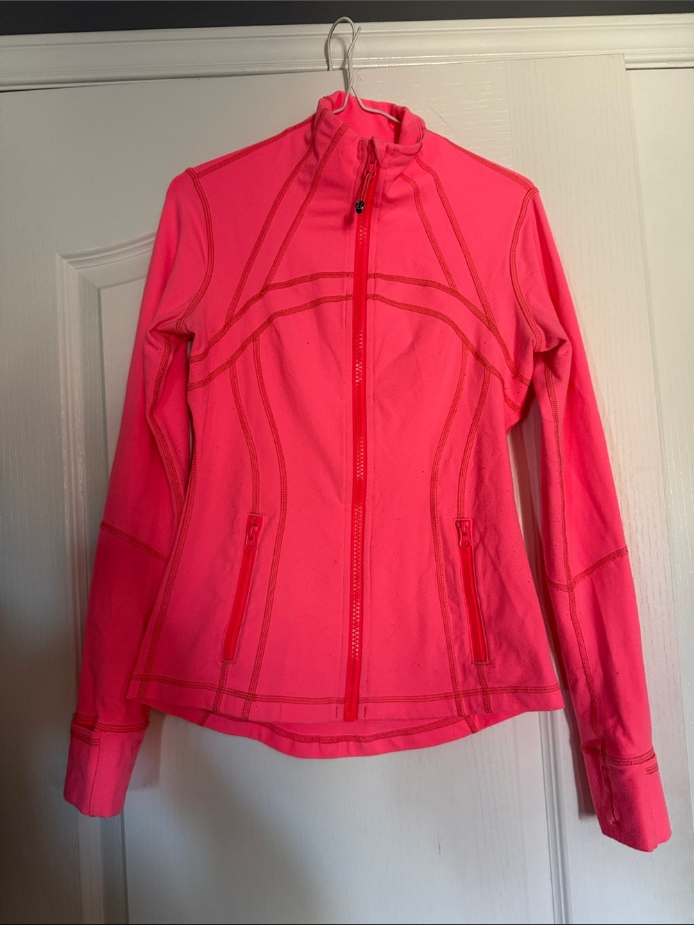Lululemon Define Women’s Hot Pink Zip-Front Active Jacket